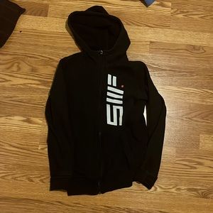 Skater slim zip up. Size XS.
